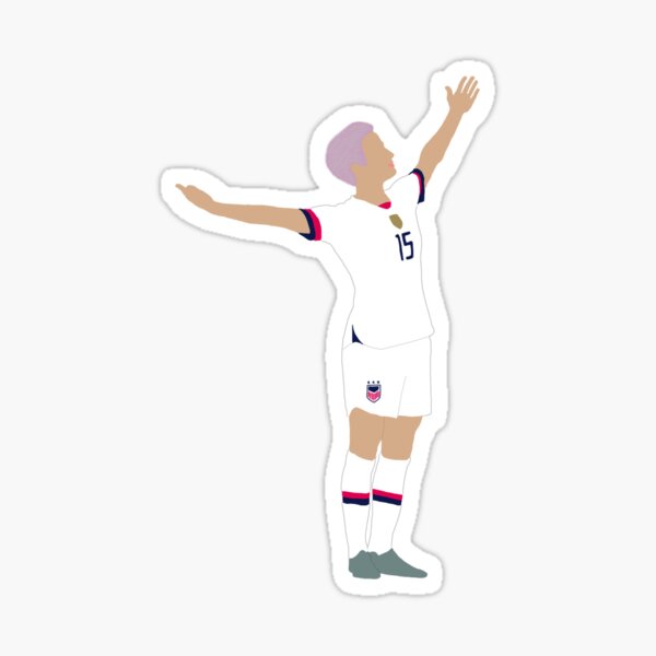 Megan Rapinoe USA Soccer Sticker
