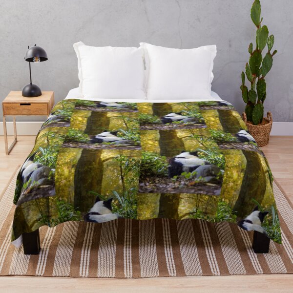 Item preview, Akita On Golden Woodland Path designed and sold by KarenWoodArt.