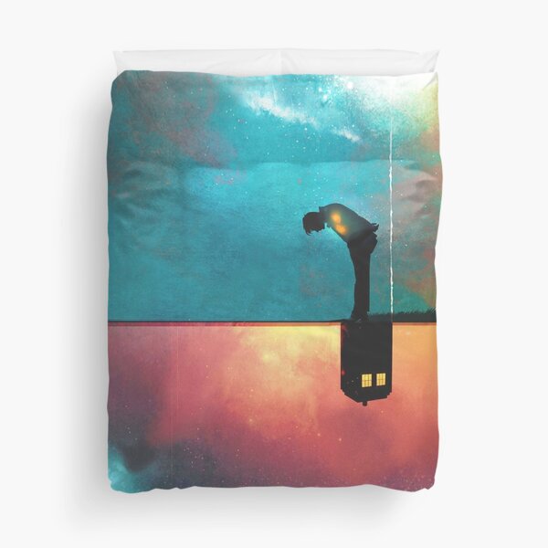 Peace for Lonely Monsters Duvet Cover