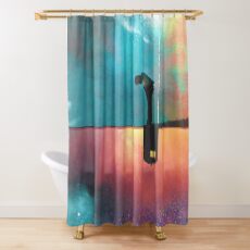 Peace for Lonely Monsters Shower Curtain