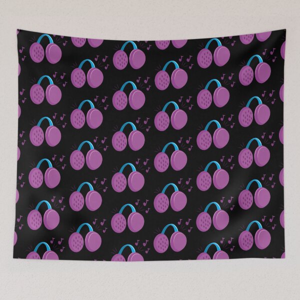 Item preview, Purple headphones designed and sold by jazzydevil.