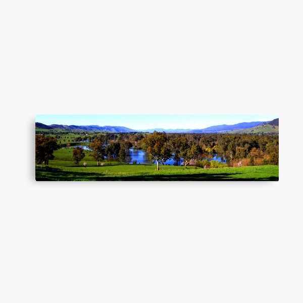 Item preview, Kiewa River Floodplain designed and sold by Natalie Ord.