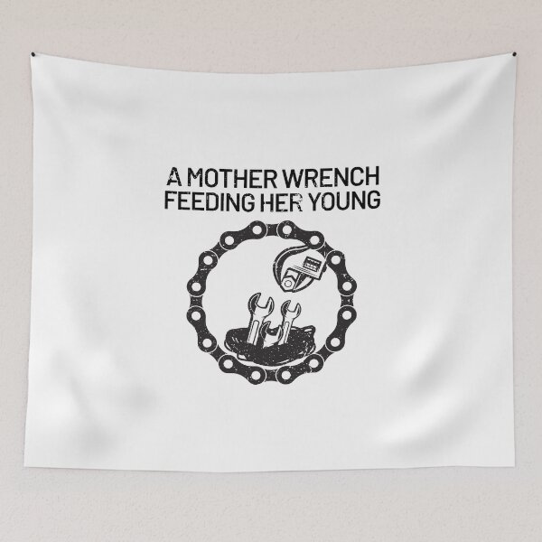 Item preview, A Mother Wrench Feeding Her Young Car Mechanics Humor designed and sold by SilentEcho.