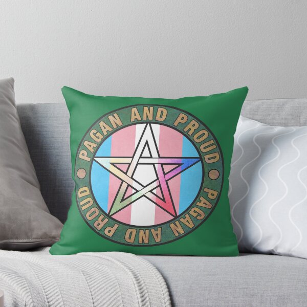 Item preview, Pagan and Proud - Trans Pride - Stickers etc. designed and sold by Sydney_Cardew.