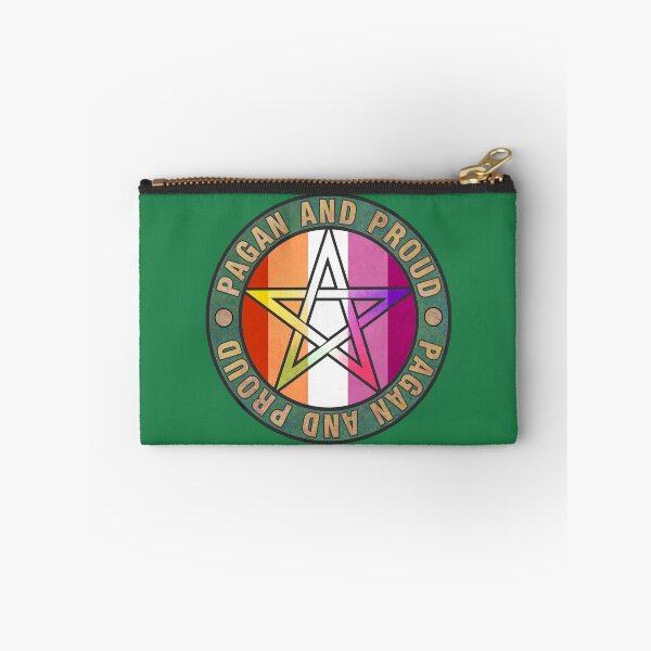 Item preview, Pagan and Proud - Lesbian Pride - Stickers etc. designed and sold by SimonCardew.
