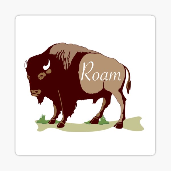 Item preview, BUFFALO ROAM designed and sold by CalliopeSt.