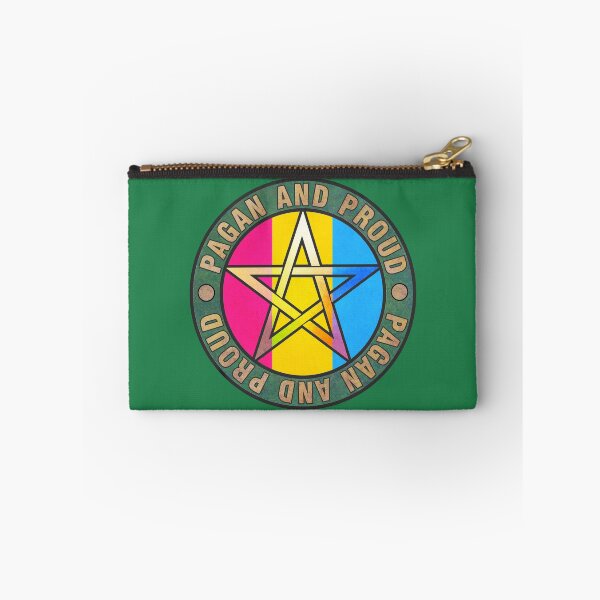 Item preview, Pagan and Proud - Pansexual Pride - Stickers etc. designed and sold by SimonCardew.