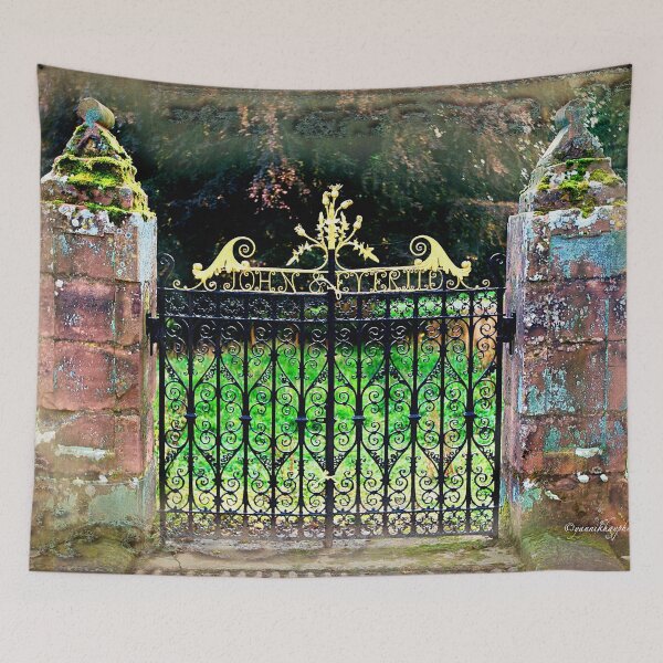 Item preview, Delgatie Castle Backyard Gate (near Turriff, in Aberdeenshire, Scotland) designed and sold by Yannik Hay.