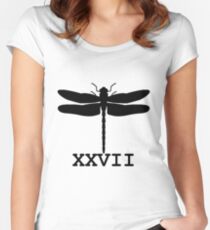 Libelle XXVII Tailliertes Rundhals-Shirt