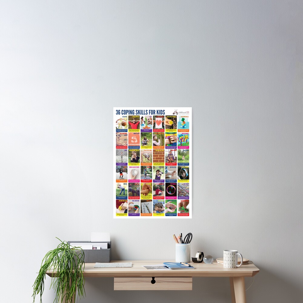 Coping Skills for Kids Poster