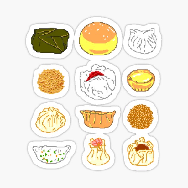 Item preview, 8-bit Dim Sum designed and sold by CCCDesign.