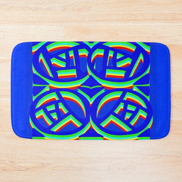 Item preview, BLUE AND GREEN CIRCLES GRAPHIC designed and sold by Astralia.