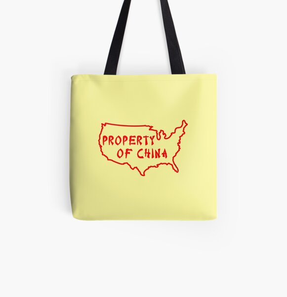 Property of China All Over Print Tote Bag
