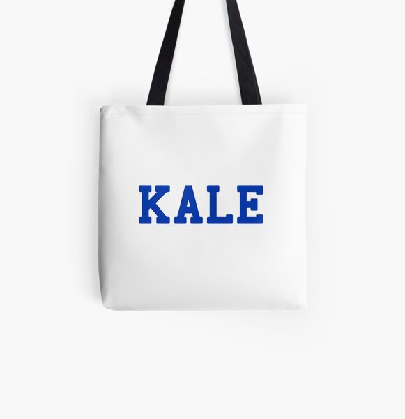 KALE (blue lettering) All Over Print Tote Bag