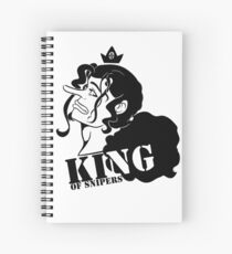 King of Snipers Spiral Notebook