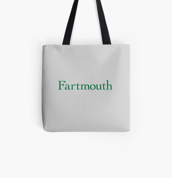 Fartmouth University All Over Print Tote Bag