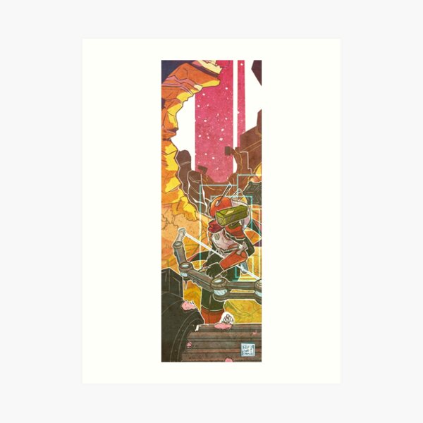 Risk of Rain 2: Huntress Art Print
