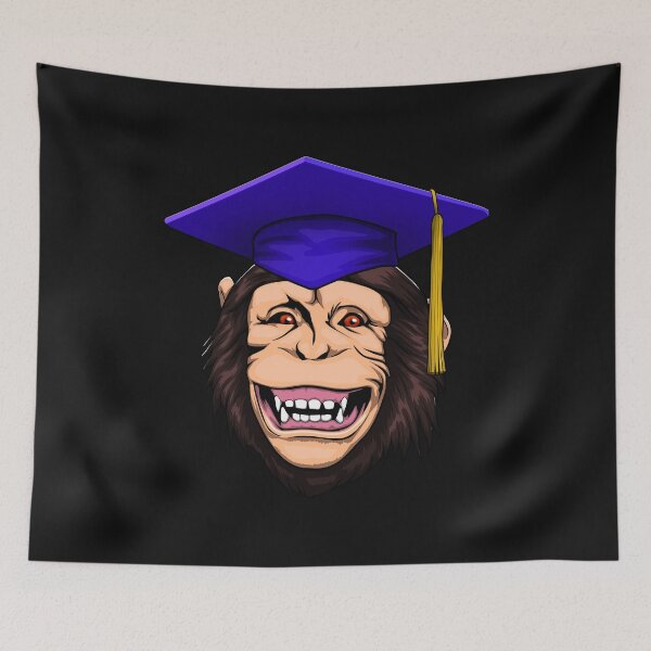 Item preview, Graduate Monkey Class of 2019 Graduation designed and sold by Bendthetrend.