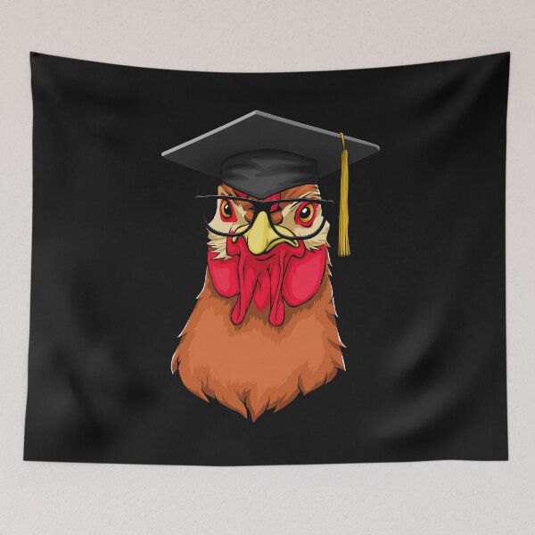 Item preview, Graduate Chicken Class of 2019 Graduation designed and sold by Bendthetrend.