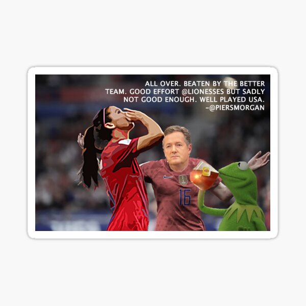 &ldquo;Piers Morgan " Sticker for Sale by amartinezart | Redbubble