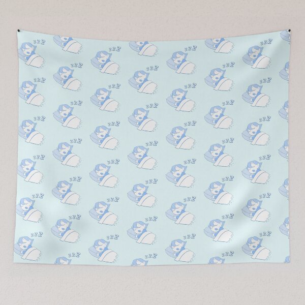 Item preview, Sleepy - Blue designed and sold by yukari-nao.