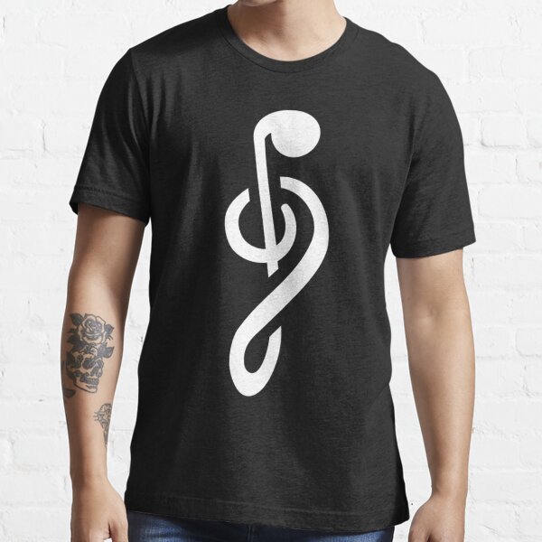 Upside-down G-clef Essential T-Shirt