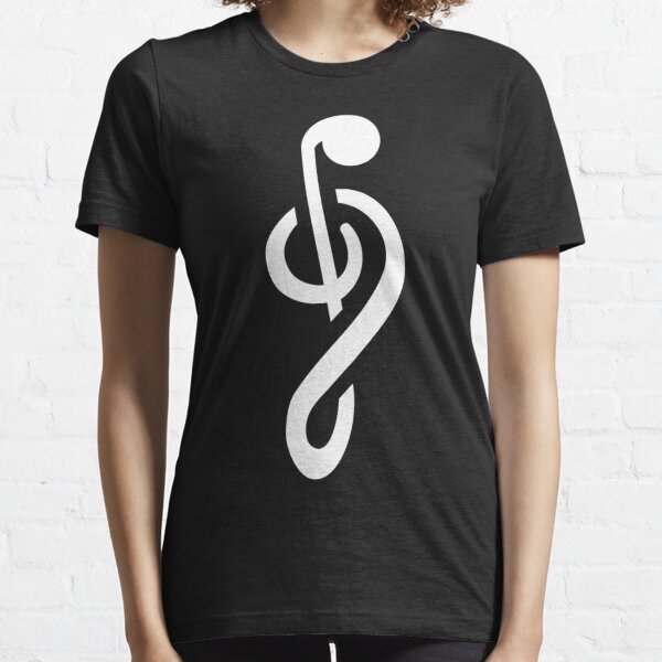 Upside-down G-clef Essential T-Shirt