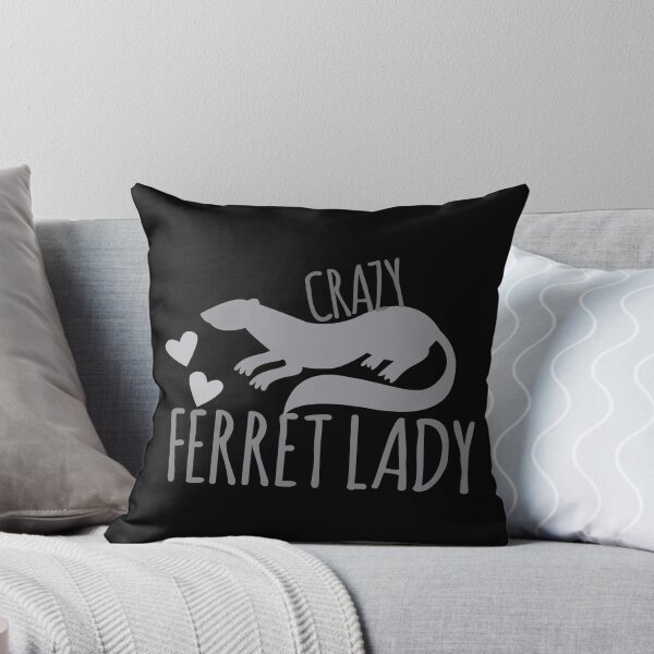 Item preview, Crazy Ferret lady designed and sold by jazzydevil.