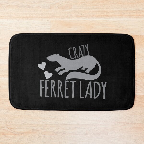 Item preview, Crazy Ferret lady designed and sold by jazzydevil.