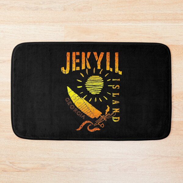Item preview, Jekyll Island Georgia Sailing Catamaran Sailboat Beam Reach Orange Yellow GA designed and sold by ArtByBollwitt.