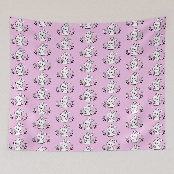 Item preview, Cute cartoon bunny designed and sold by Molido.