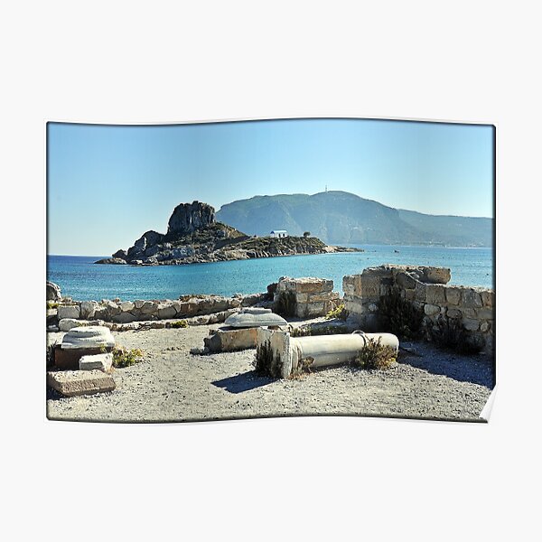 Greece - KOS - Agios Stefanos ruines Poster