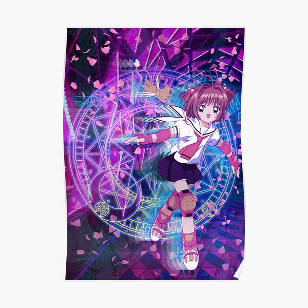 Aesthetic Skater Cardcaptor Poster