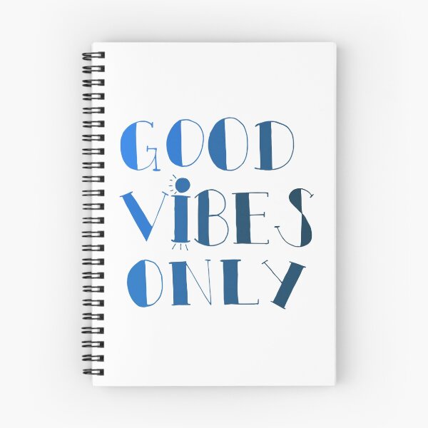 Item preview, Good Vibes Only - Blue designed and sold by Corey Paige Designs.