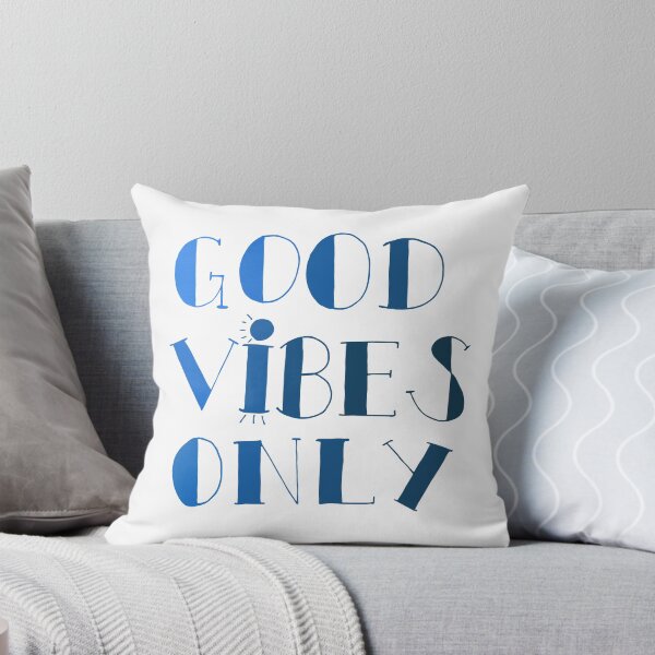 Item preview, Good Vibes Only - Blue designed and sold by Corey Paige Designs.