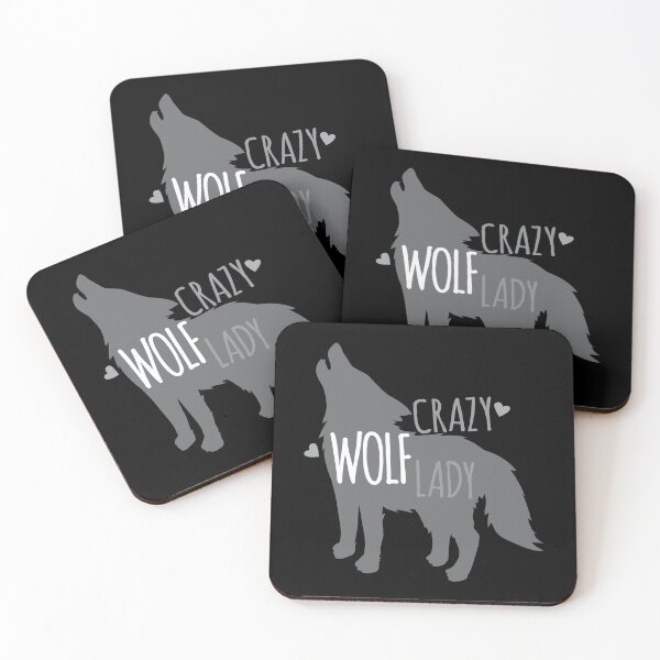 Item preview, Crazy WOLF lady designed and sold by jazzydevil.