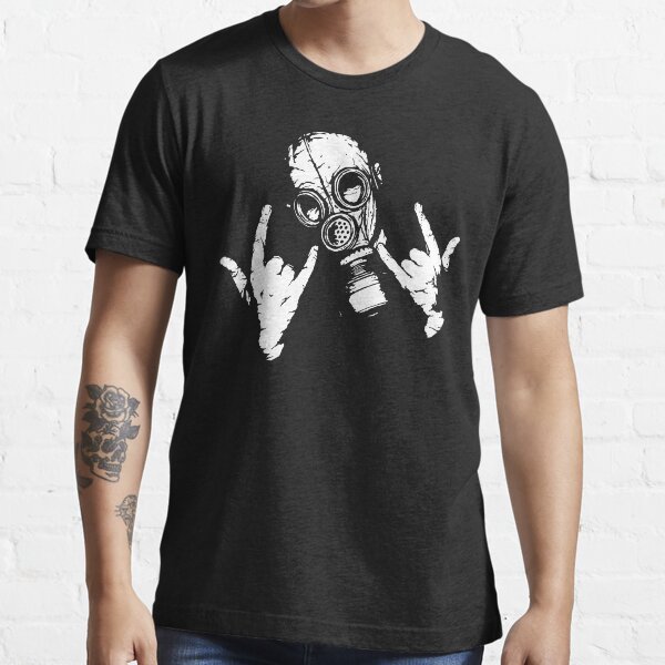 Cuernos del diablo (versión blanca) Camiseta esencial