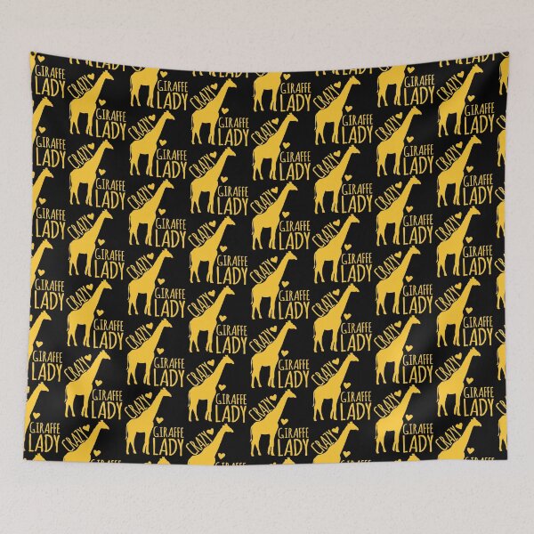 Item preview, CRAZY Giraffe Lady  designed and sold by jazzydevil.