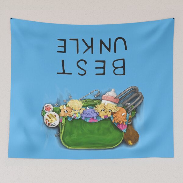 Item preview, finn's 'best uncle' top designed and sold by Lavinia Knight.