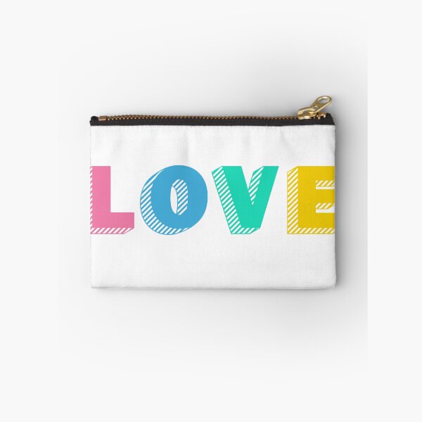 Item preview, Love Color Block Typography designed and sold by CR-Studio.