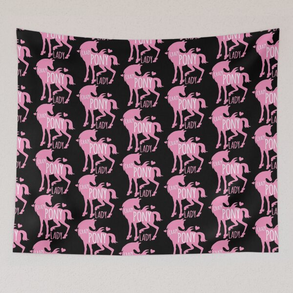 Item preview, Crazy Pony Lady designed and sold by jazzydevil.