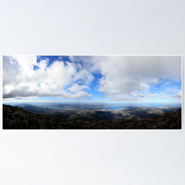 Item preview, Hobart from Mt Wellington panorama designed and sold by wilburwilde.