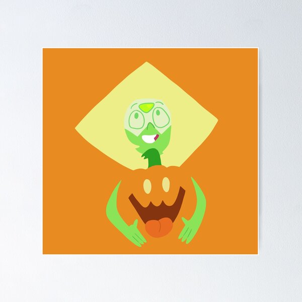 Item preview, Peridot y calabaza (sin líneas) designed and sold by skeletay.