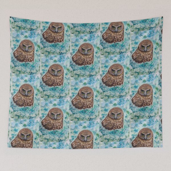 Item preview, Morepork Owl designed and sold by KarenWoodArt.