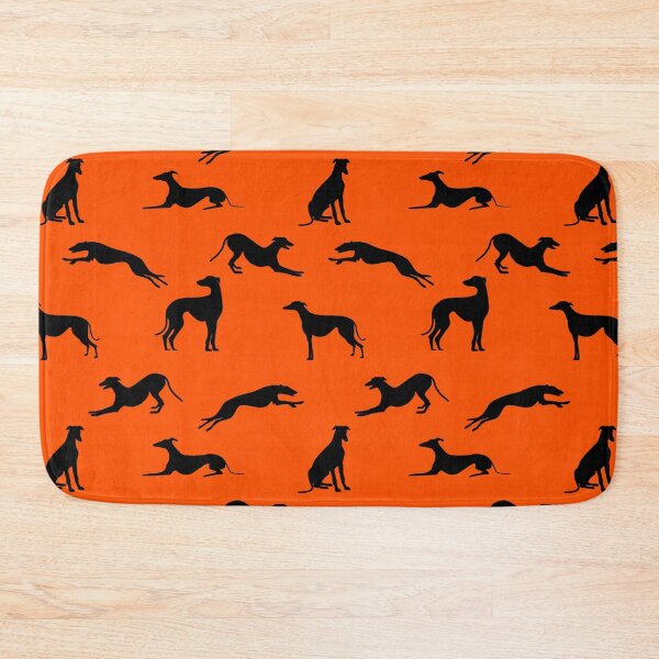 Item preview, Greyt Greyhound Silhouettes - FF5000 designed and sold by GreytGraphicals.