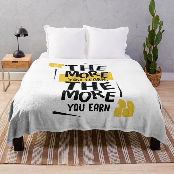 Item preview, The More You Learn The More You Earn designed and sold by FotoArtist.