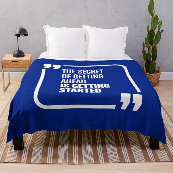 Item preview, The Secret Of Getting Ahead Is Getting Started designed and sold by FotoArtist.