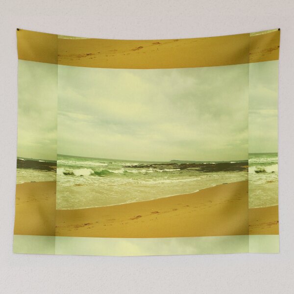 Aperçu de l'œuvre Plage de teinte jaune créée et vendue par TJ-Allen.