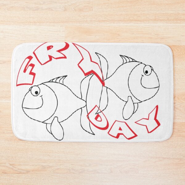 Item preview, FISH FRYDAY (FRIDAY) designed and sold by CalliopeSt.