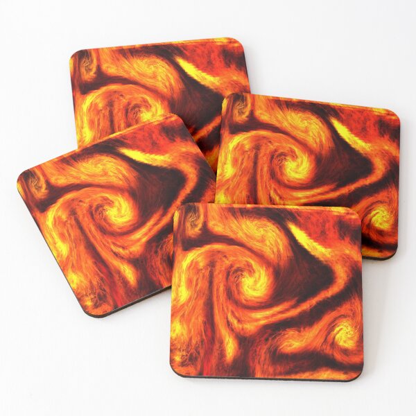 Item preview, Abstract psychedelic neon fire swirls. Smoke effects .  designed and sold by TJ-Allen.